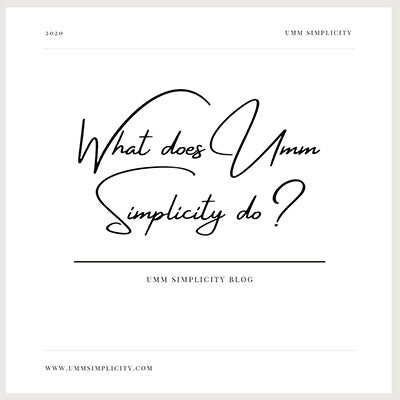 What Does Umm Simplicity Do?